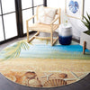 Safavieh Barbados BAR555 Gold / Blue Area Rug