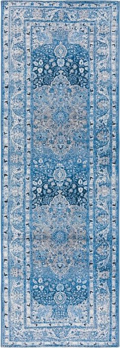 Safavieh Barbados BAR558 Blue / Ivory Area Rug