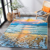 Safavieh Barbados BAR581 Gold / Blue Area Rug