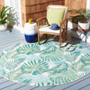 Safavieh Barbados BAR592 Green / Teal Area Rug