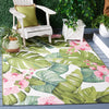 Safavieh Barbados BAR596 Green / Pink Area Rug