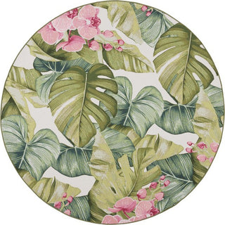 Safavieh Barbados BAR596 Green / Pink Area Rug