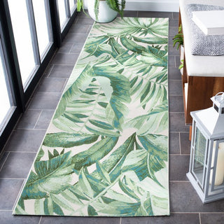 Safavieh Barbados BAR598 Green / Teal Area Rug