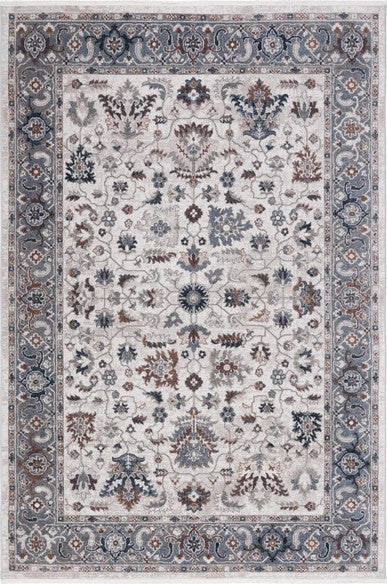 Safavieh Bayside BAY100 Grey / Blue Machine Washable Area Rug