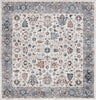 Safavieh Bayside BAY100 Grey / Blue Machine Washable Area Rug