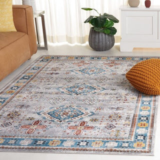 Safavieh Bayside BAY106 Light Grey / Blue Machine Washable Area Rug