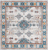 Safavieh Bayside BAY106 Grey / Blue Machine Washable Area Rug