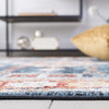 Safavieh Bayside BAY106 Blue / Red Machine Washable Area Rug