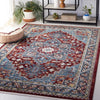 Safavieh Bayside BAY108 Blue / Red Machine Washable Area Rug