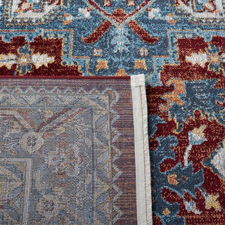 Safavieh Bayside BAY108 Blue / Red Machine Washable Area Rug