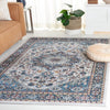 Safavieh Bayside BAY110 Blue / Grey Machine Washable Area Rug