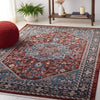 Safavieh Bayside BAY110 Red / Blue Machine Washable Area Rug