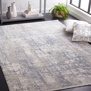 Safavieh Bayside BAY122 Grey / Ivory Blue Machine Washable Area Rug