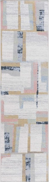 Safavieh Bayside BAY126 Ivory / Blue Rust Machine Washable Area Rug