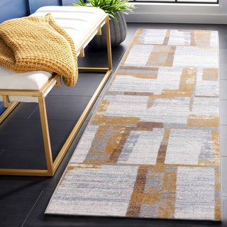 Safavieh Bayside BAY126 Ivory / Grey Gold Machine Washable Area Rug