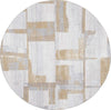 Safavieh Bayside BAY126 Ivory / Grey Gold Machine Washable Area Rug