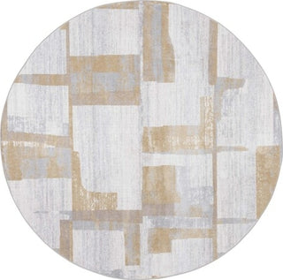 Safavieh Bayside BAY126 Ivory / Grey Gold Machine Washable Area Rug