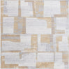 Safavieh Bayside BAY126 Ivory / Grey Gold Machine Washable Area Rug