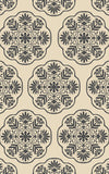 Safavieh Bella Ivory/Charcoal Area Rug 