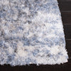 Safavieh Berber Shag BER274B Ivory / Blue Area Rug Detail