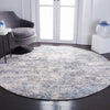 Safavieh Berber Shag BER274B Ivory / Blue Area Rug Room Scene