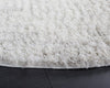 Safavieh Berber Shag BER563F Ivory / Light Grey Area Rug Detail