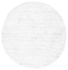 Safavieh Berber Shag BER563F Ivory / Light Grey Area Rug Round