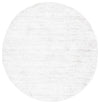 Safavieh Berber Shag BER563F Ivory / Light Grey Area Rug Round