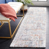 Safavieh Berber Shag BER569A Blue Rust / Ivory Area Rug Room Scene Feature