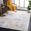 Safavieh Berber Shag BER569A Blue Rust / Ivory Area Rug Room Scene