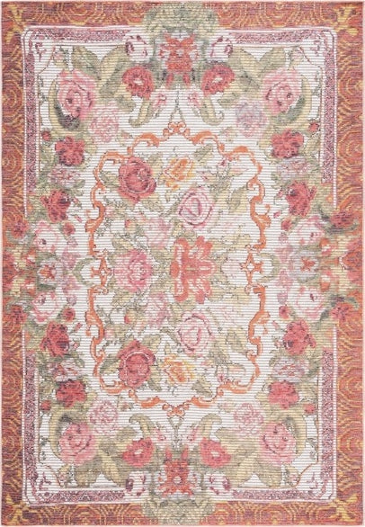 Safavieh Besarabian BES220 Ivory/Sage Rust Machine Washable Area Rug