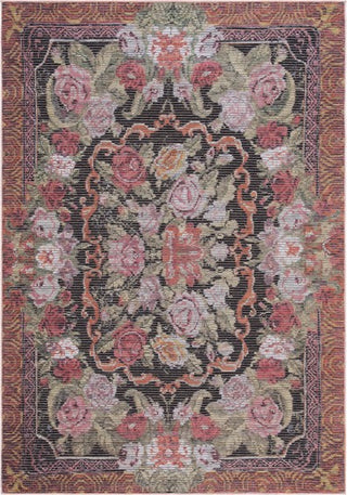 Safavieh Besarabian BES220 Black / Sage Rust Machine Washable Area Rug