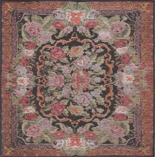 Safavieh Besarabian BES220 Black / Sage Rust Machine Washable Area Rug