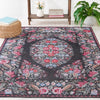 Safavieh Besarabian BES222 Black / Sage Machine Washable Area Rug