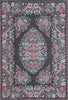 Safavieh Besarabian BES222 Black / Sage Machine Washable Area Rug