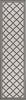 Safavieh Beach House BHS121 Light Grey / Charcoal Area Rug