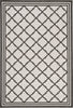 Safavieh Beach House BHS121 Light Grey / Charcoal Area Rug