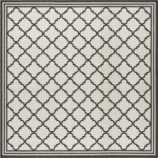 Safavieh Beach House BHS121 Light Grey / Charcoal Area Rug