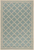 Safavieh Beach House BHS121 Aqua / Cream Area Rug