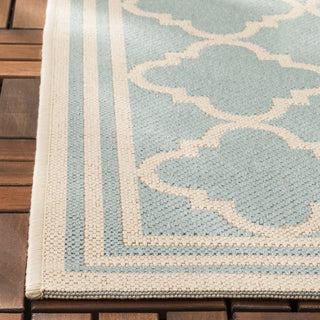 Safavieh Beach House BHS121 Aqua / Cream Area Rug