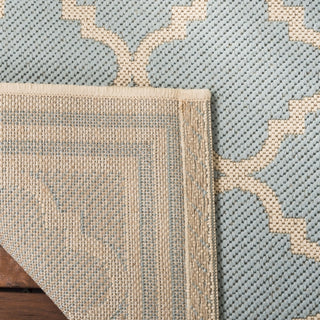 Safavieh Beach House BHS121 Aqua / Cream Area Rug