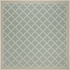 Safavieh Beach House BHS121 Aqua / Cream Area Rug