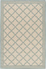 Safavieh Beach House BHS121 Cream / Aqua Area Rug