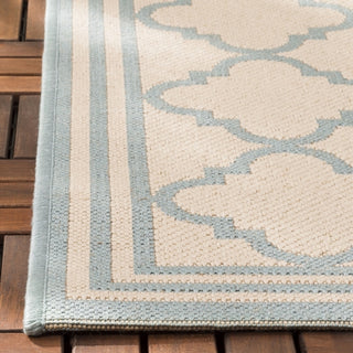 Safavieh Beach House BHS121 Cream / Aqua Area Rug