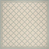 Safavieh Beach House BHS121 Cream / Aqua Area Rug