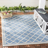 Safavieh Beach House BHS121 Blue / Creme Area Rug