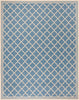 Safavieh Beach House BHS121 Blue / Creme Area Rug