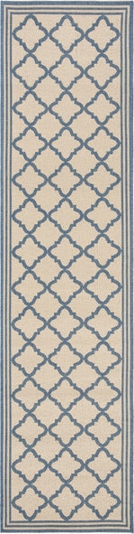 Safavieh Beach House BHS121 Cream / Blue Area Rug