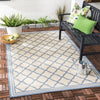 Safavieh Beach House BHS121 Cream / Blue Area Rug