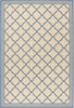 Safavieh Beach House BHS121 Cream / Blue Area Rug